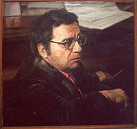 Tahir Salahov. Bəstəkar Qara Qarayevin portreti (1960). - foto_portret